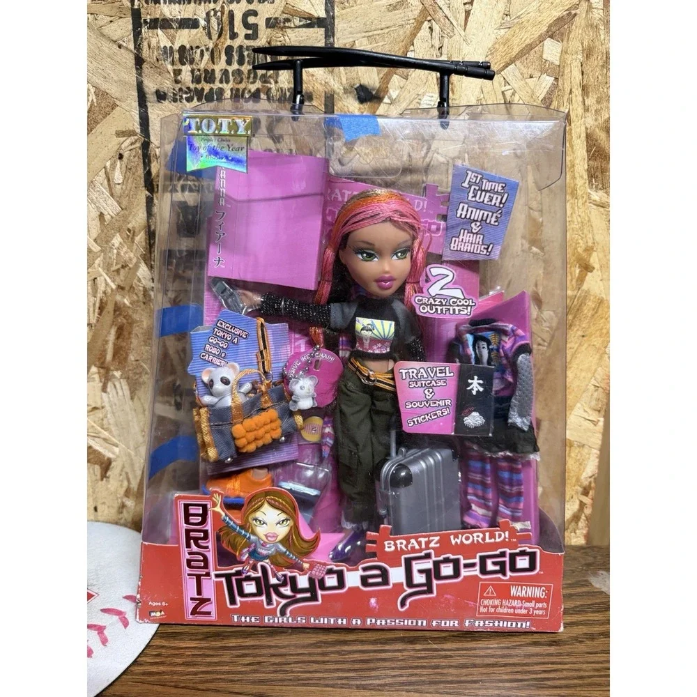 2004 Bratz TOKYO A GO-GO FIANNA Anime Doll w Exclusive Keychain_277828_NRFB
